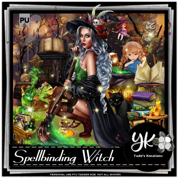 Spellbinding Witch - Click Image to Close